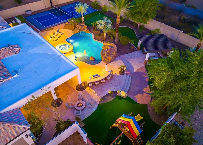 Millionminiresortwaterslidepickleballgolfspa Holiday home Scottsdale